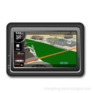 GPS Car Navigation System with 4.3-inch Touchsrceen, Supports Bluetooth